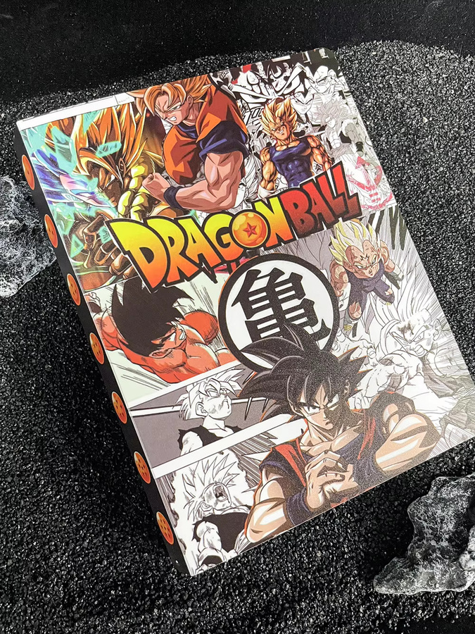 Bandai Dragon Ball Sammelkarten-Album, 4 Fächer für 240 Karten, Bunt / Mehrfarbig - Bild 2