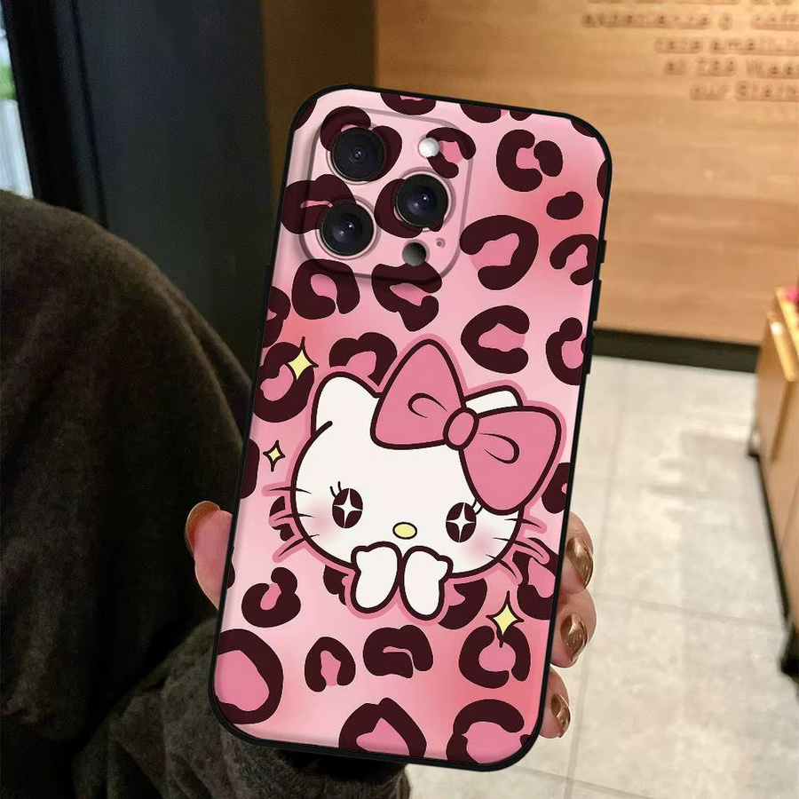 Hello Kitty Handyhülle für Apple iPhone in Pink, weiche TPU Schutzhülle - Bild 4