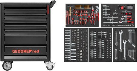 Gedore red Werkzeugsatz GEDMaster 273-teilig in rot und schwarz - Bild 1
