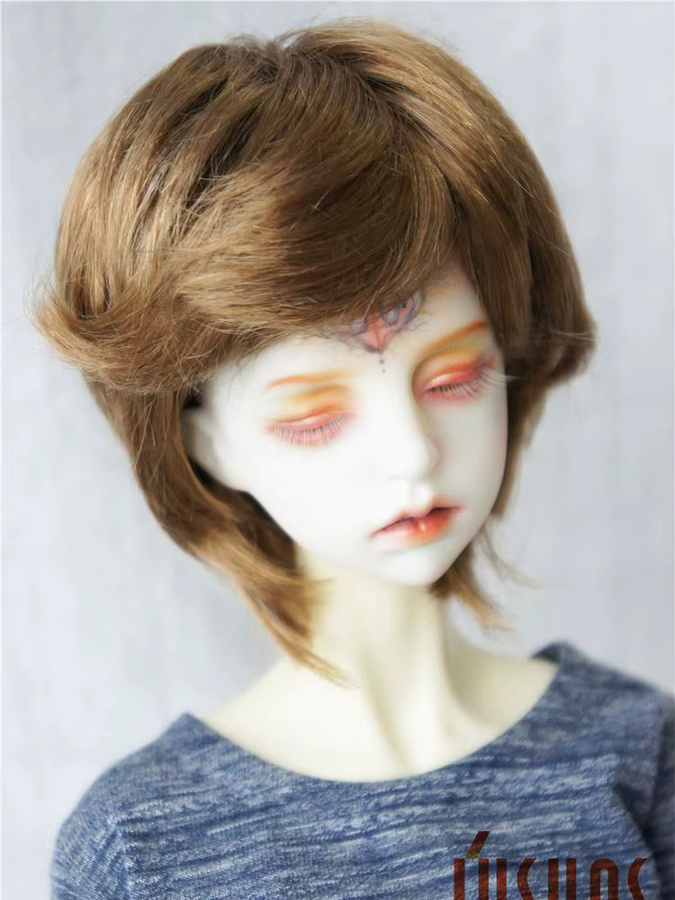 Jusuns BJD Hair JD192 Girlish & Boyish Cut, Puppenzubehör, synthetisches Mohair - Bild 2