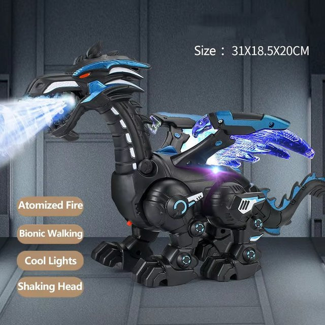 CONUSEA Dinosaur Water Spray Cool Light Electric Spielzeug ab 14 Jahren - Bild 1
