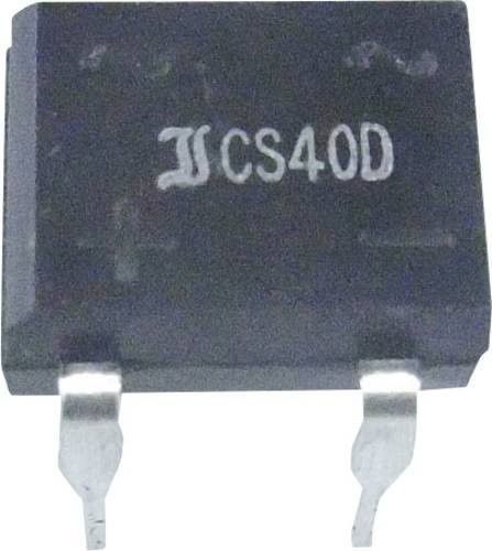 TRU Components TC-B80D Brückengleichrichter DIL-4 Einphasig 160V 1A Schwarz - Bild 1