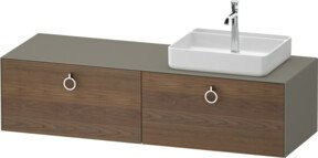 Duravit Waschtischunterschrank White Tulip in White, Breite: 160 cm, Tiefe: 55 cm, Höhe: 55 cm - Bild 1