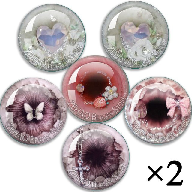 MSCHENGDORIS Blumen und Schmetterlinge Blyth BJD Puppe, Glas-Augenchips, Zubehör, Bunt / Mehrfarbig - Bild 1