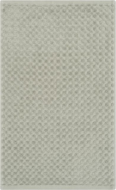 Gästetuch PURE ELEMENT von cawo in Beige und Green aus Baumwoll-Terry mit Oeko-Tex Standard 100 - Bild 1