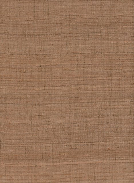 Arte Tapete Ghicha Silk in Coral und Beige mit abstraktem Textil-Design aus Vlies - Bild 1