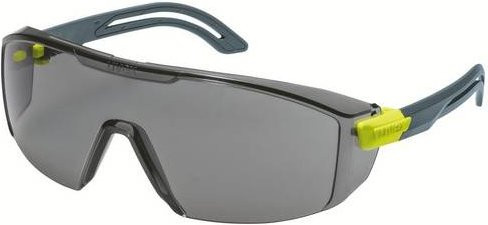 Uvex i-lite 9143281 Schutzbrille mit getönten Gläsern in Grau und Gelb - Bild 1
