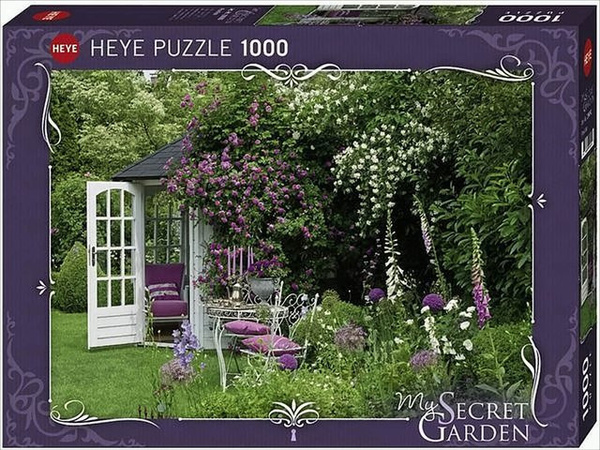 Heye My Secret Garden Pavilion Puzzle 1000 Teile