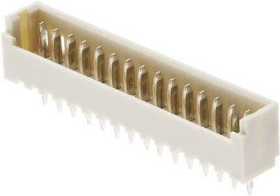 Molex Einbau-Stiftleiste Standard 10-polig in Weiß mit 1,25 mm Rastermaß - Bild 1
