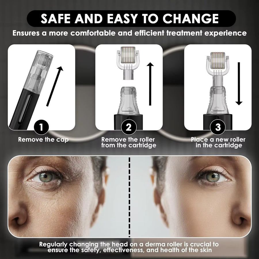 KAZHAN Derma-Roller Titan, Gesicht, Unisex - Bild 5