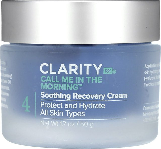 ClarityRx Call Me In Morning Beruhigende Aufbaucreme, 50 g, Hyaluronsäure, Aloe Vera - Bild 1