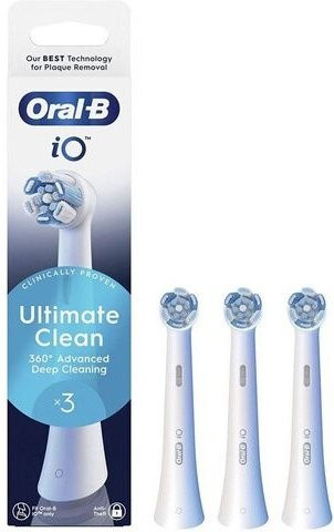 Oral-B Ultimate Clean Aufsatzbürsten, 3 Stück, weiß - Bild 1
