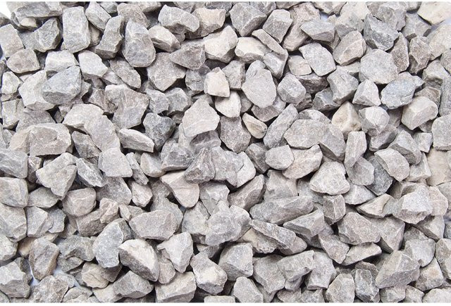 Scherf Kalksteinsplitt Mausgrau 16 - 25 mm 1000 kg Big-Bag - Bild 1