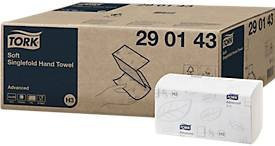Tork Advanced H3 Papierhandtücher, 2-lagig, weiß, 15 Pack á 250 Blatt (3750 Tücher), FSC-zertifiziert - Bild 1