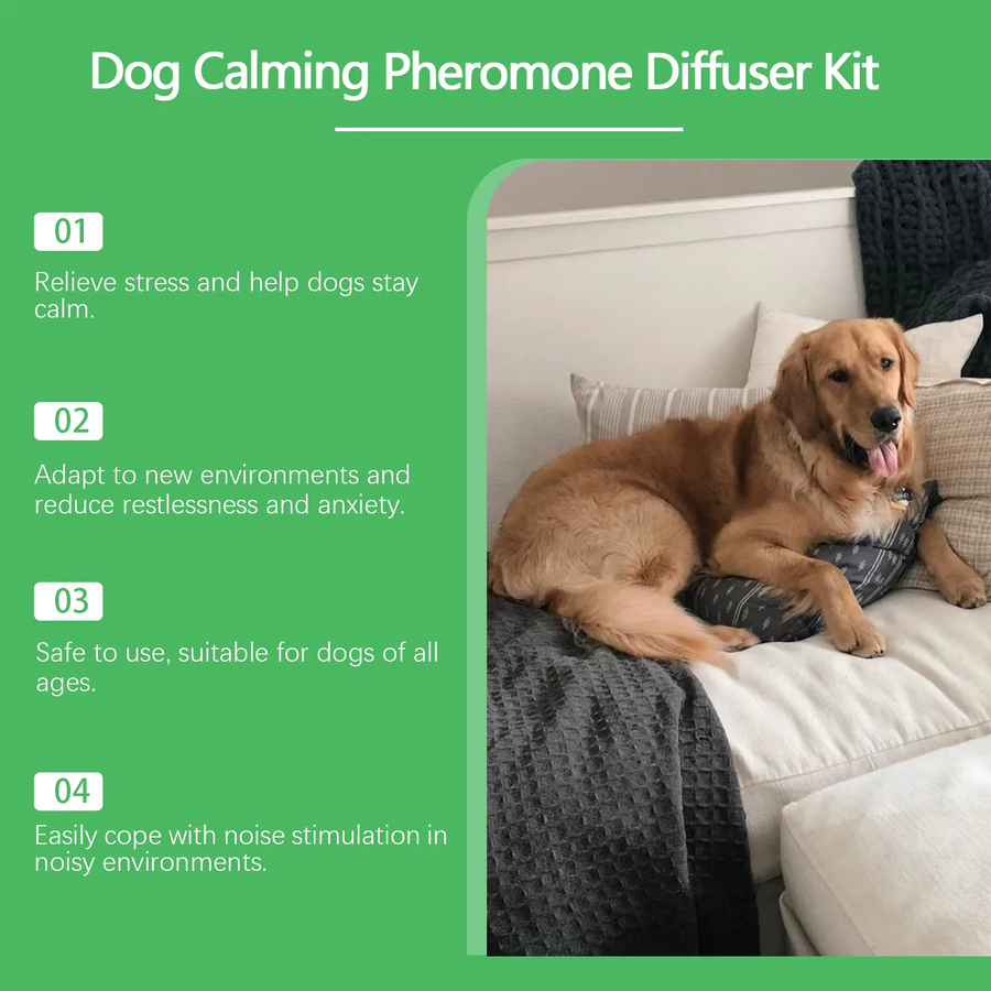 YEGBONG Diffusor-Set zur Beruhigung von Hunden bei Angstzuständen und Stress - Bild 2
