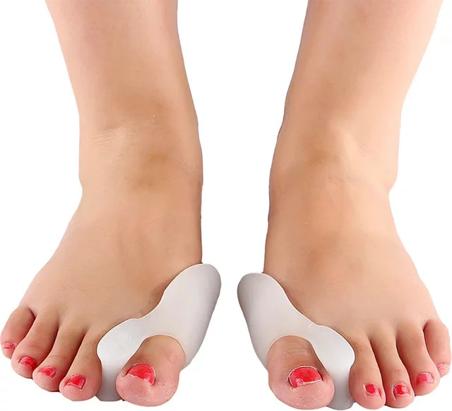 RUZOFO Zehenschutz Pad Bunion Corrector, 2 Stück, Weiß, Erwachsene - Bild 1