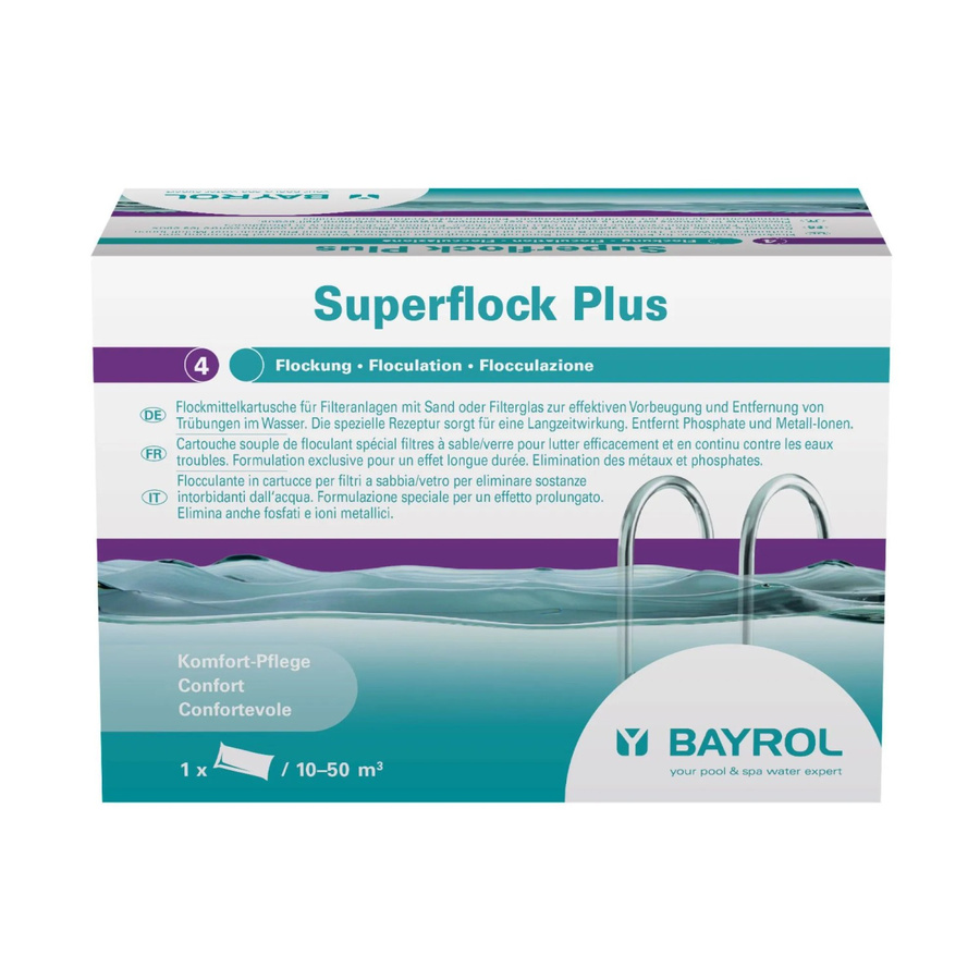 Bayrol Superflock Plus Flockmittel für Sandfilteranlagen, 1 kg - Bild 2