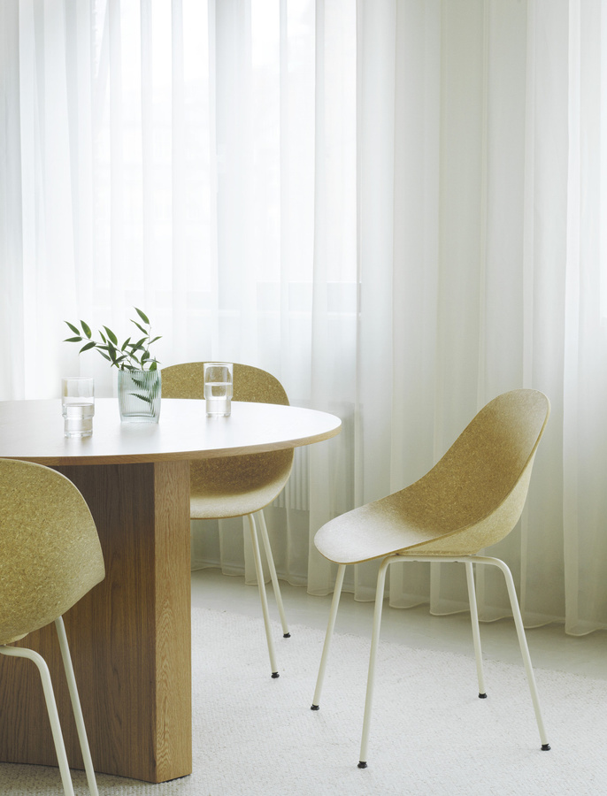 Normann Copenhagen Mat Stuhl in Beige mit Hanf und Seegras - Bild 2