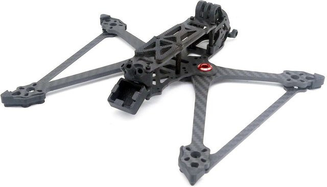 Rex 210 O4 PRO FPV Freestyle RC Racing Drohne mit Carbon Fiber Rahmen und Druckteilen in Schwarz - Bild 1