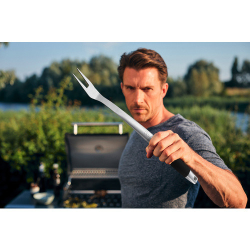 Enders Premium Grillgabel aus Edelstahl in Silberfarben, B/H/T: 42 x 2,5 x 9 cm - Bild 2