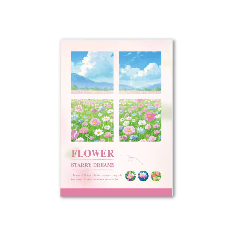 20 Stück Retro Naturlandschaft Hintergrundpapier für DIY Scrapbooking und Album Dekoration, Mehrfarbig, Matt - Bild 2