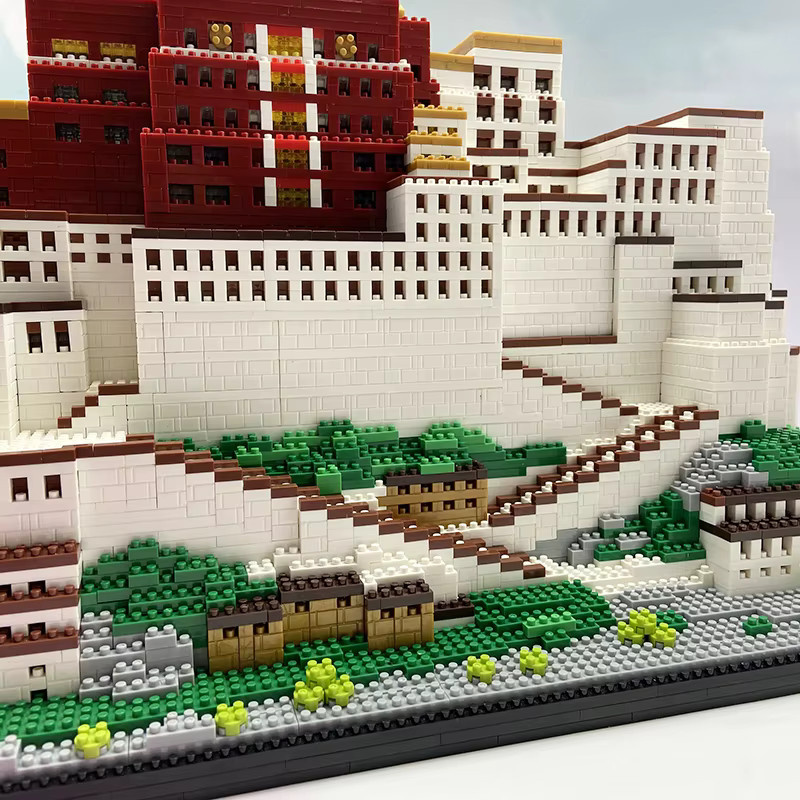 KNEW BUILT Potala Palace, 3D-Kunststoffmodellbau-Bausteine - Bild 3
