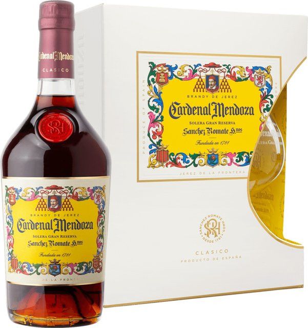 Sánchez Romate Cardenal Mendoza Solera Gran Reserva Brandy, Spanien, 40% Vol., 0,7 l - Bild 1