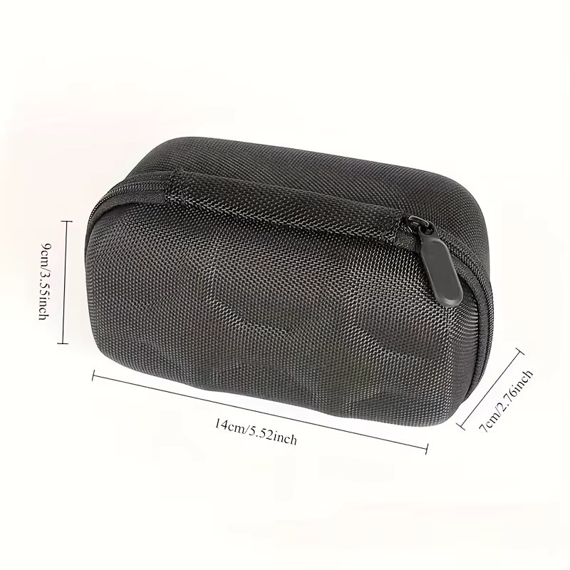 HUOAED Uhrenreisetui Edelstahl, 2 Fächer, Schwarz, Unisex - Bild 5