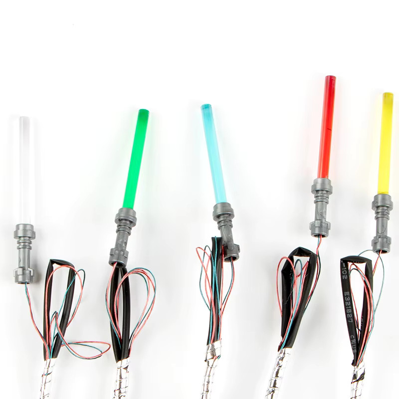 TEDDOO Lichtschwert-Krieger-Schwert, 10-teiliges Set, Bunt / Mehrfarbig, LED-Licht - Bild 1