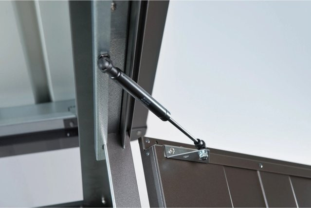 Biohort Gasdruckfeder 75N für Gerätehaus AvantGarde, 2 Stück, Schwarz/Grau - Bild 1