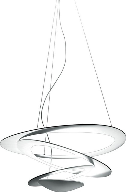 Artemide Pirce Mini Pendelleuchte aus Aluminium in Weiß, dimmbar - Bild 2