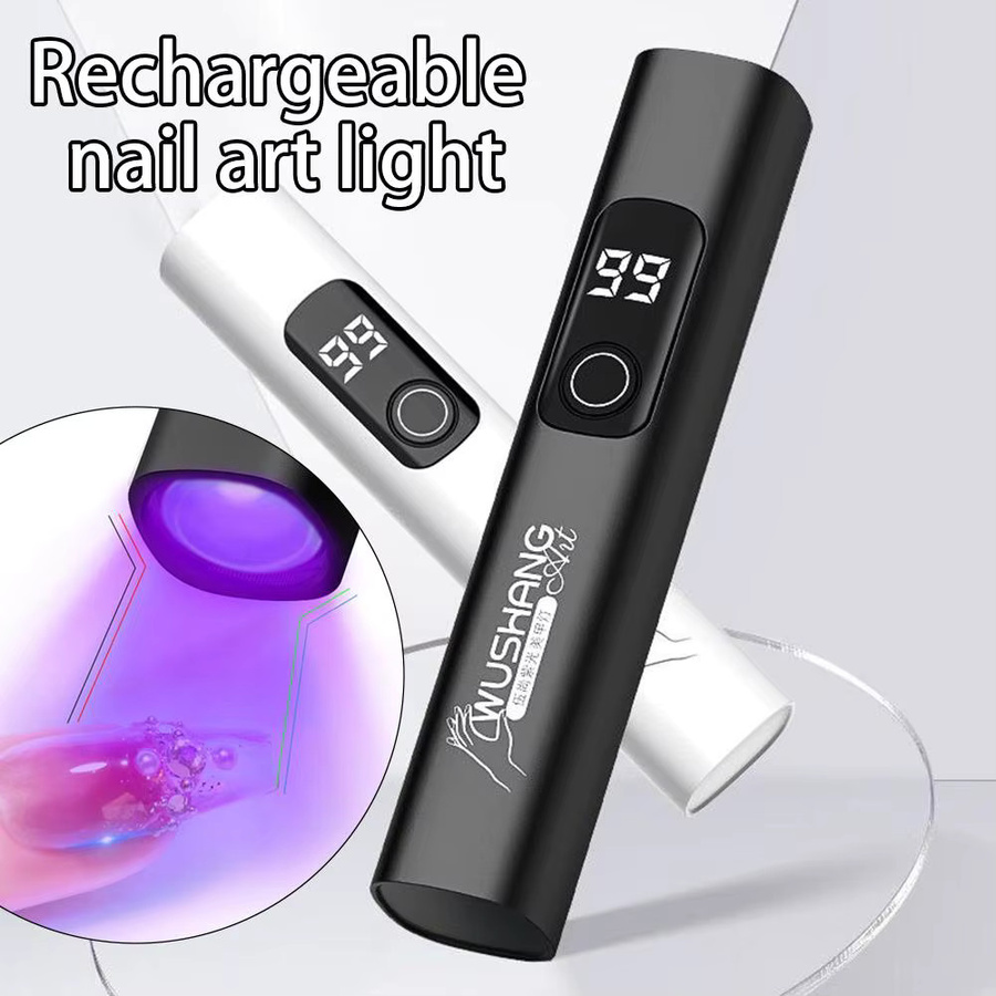 eelhoe UV-Taschenlampe zur Fleckenerkennung mit 365-405nm Wellenlänge, Lila, USB-aufladbar - Bild 4