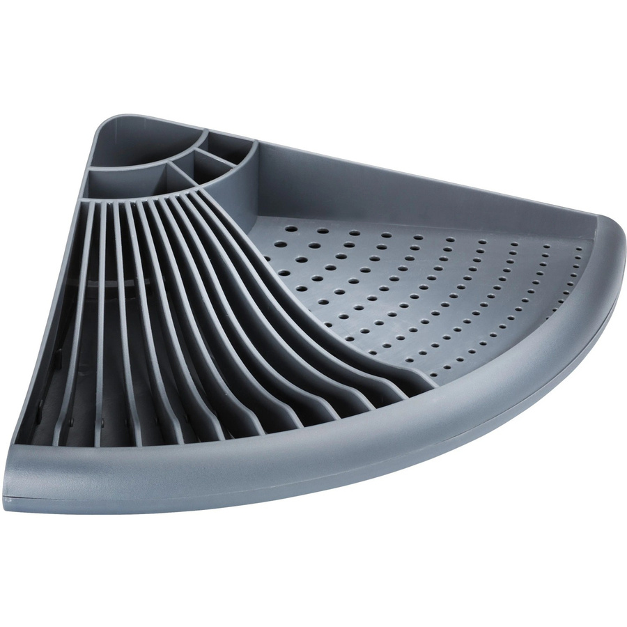 Wenko Eck-Geschirrabtropfer in Grau, B/T/H: 50 x 9 x 35 cm - Bild 2