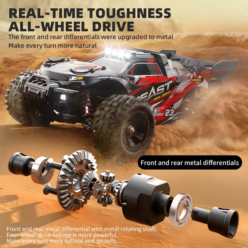 Teeggi SG118MAX RC-Auto, 1:16, ferngesteuert, Offroad-Drift - Bild 4