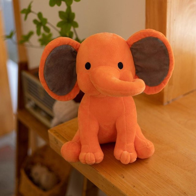Yiran toy Baumwoll-Elefant, Plüschtier, Weiche Textur - Bild 1
