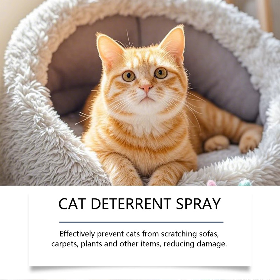 Yegbong Katzenabschreckungsspray zum Schutz von Möbeln, Teppichen und Pflanzen, Trainingshilfe für deine Katze, 100 ml, multicolour - Bild 3