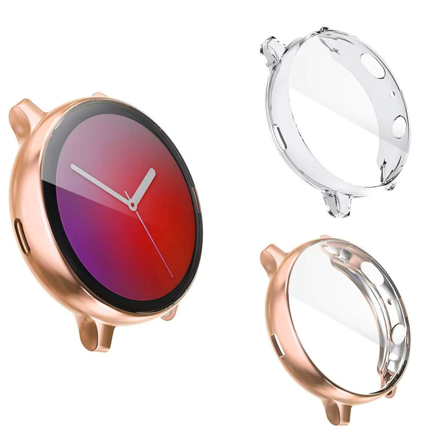 EIMO Uhrenzubehör Silikon, Schwarz, Samsung Galaxy Watch Aktive 1 & 2, 44 mm - Bild 2