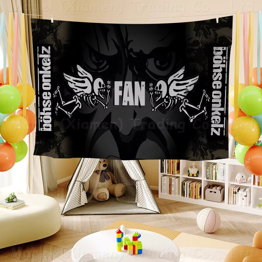 Rastar Wandbehang Bunte Flagge mit Mandala und Text Design in Multicolour und Schwarz - Bild 2
