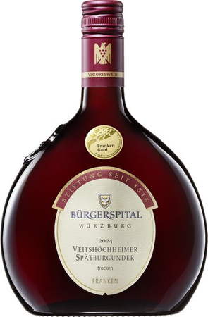 Bürgerspital zum Hl. Geist - Weingut Spätburgunder Rotwein, Franken, trocken, 2024, 0,75 l