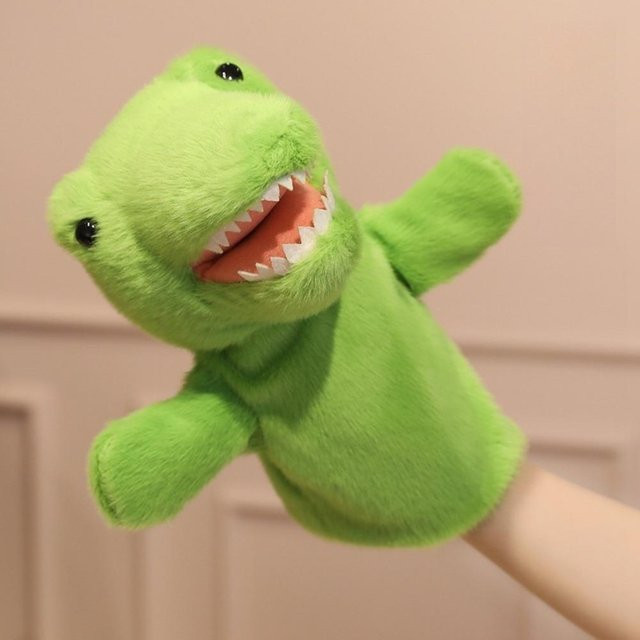 Yiran toy Frosch Tier Handpuppe, Plüsch, ab 3 Jahre - Bild 1