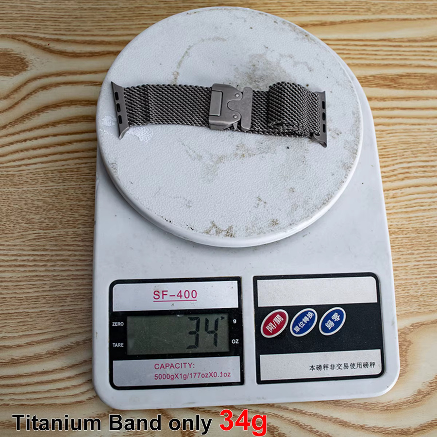 Vwar Uhrenarmband Titan, Milanaise, Unisex - Bild 3
