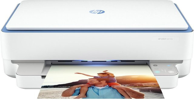 HP Envy 6010e All-in-One Inkjet Multifunktionsdrucker in Weiß mit Drucken, Scannen und Kopieren sowie Wi-Fi und USB-Anschluss - Bild 1