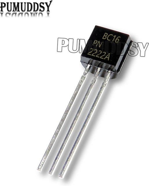 20 Stück PN2222A PN2222 Transistoren in Schwarz von PUMUDDSY im BIS-92 TO-92 Gehäuse - Bild 1