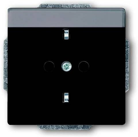 ABB Geräteeinsatz IP20 in Schwarz-Grau und Anthrazit - Bild 1