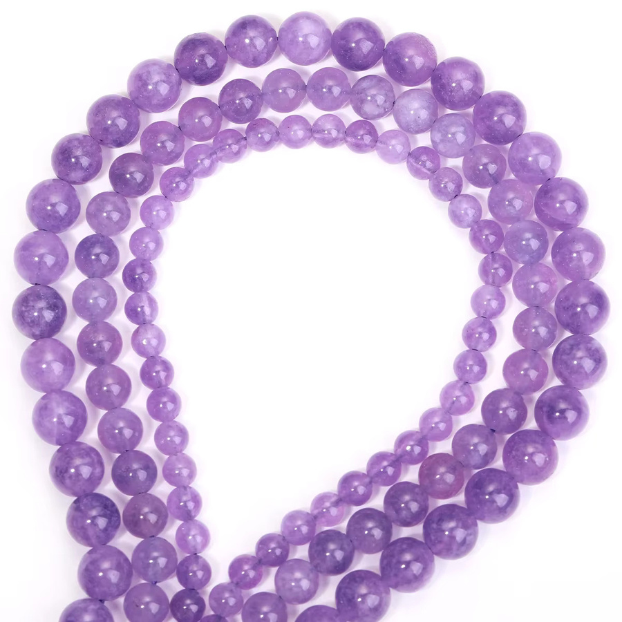 SANSWL Armband, Amethyst Perlen, Unisex - Bild 2