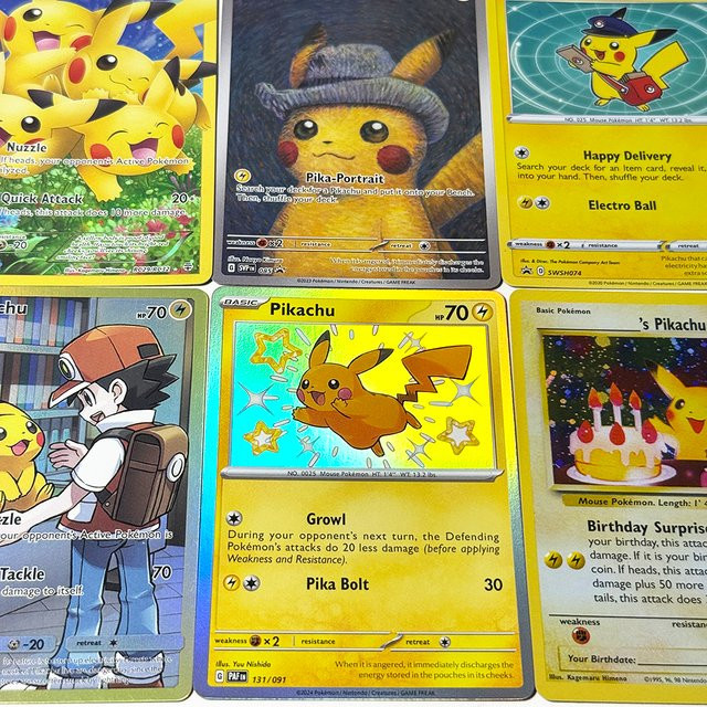 Keeppley Pokémon Pikachu, Sammelkarten, Gelb - Bild 1