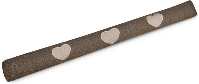 Beautissu Tuuli HR Zugluftstopper Braun B: 120 cm, H: 8 cm - Bild 1