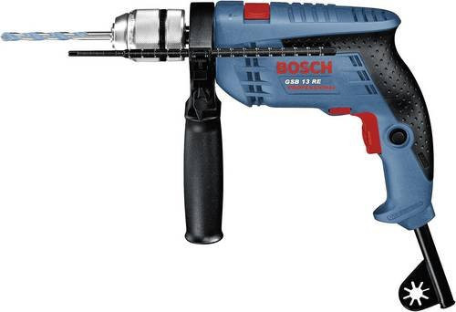 Bosch Professional GSB 13 RE Schlagbohrmaschine mit 600W in Blau und Schwarz - Bild 1