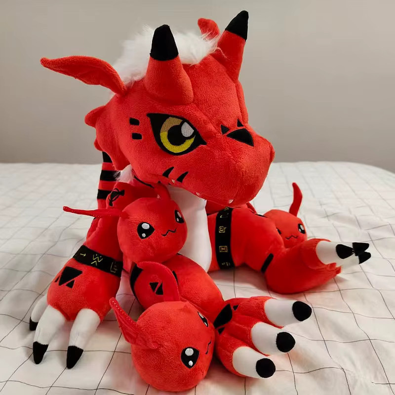 Keeppley Digimon Growlmon, Plüschpuppe, 35cm - Bild 3