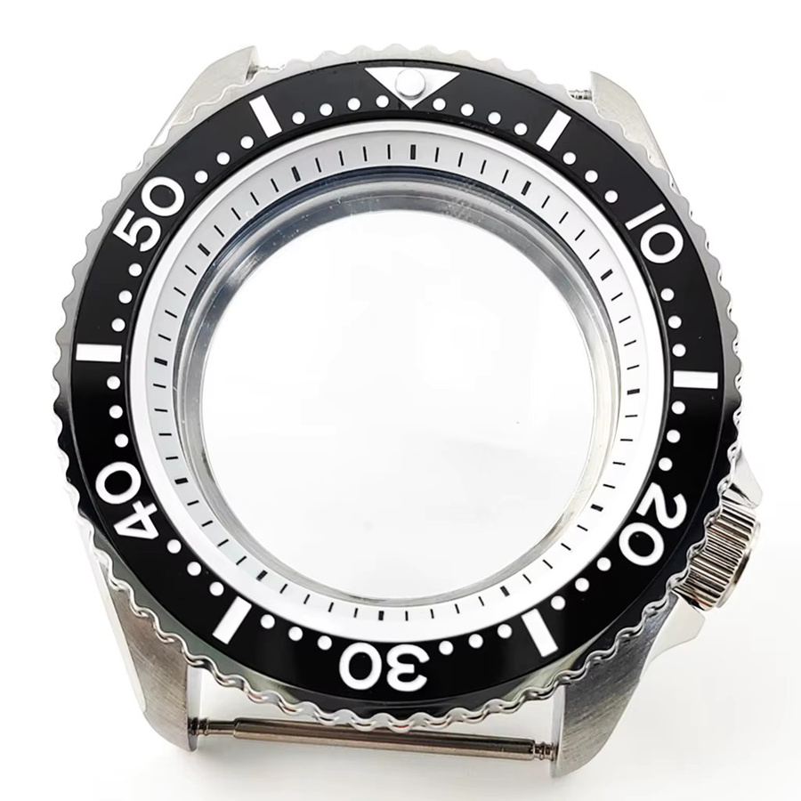 miuksi Uhrengehäuse Keramik, 42 mm, 316L Edelstahl, Saphirglas, Unisex - Bild 3